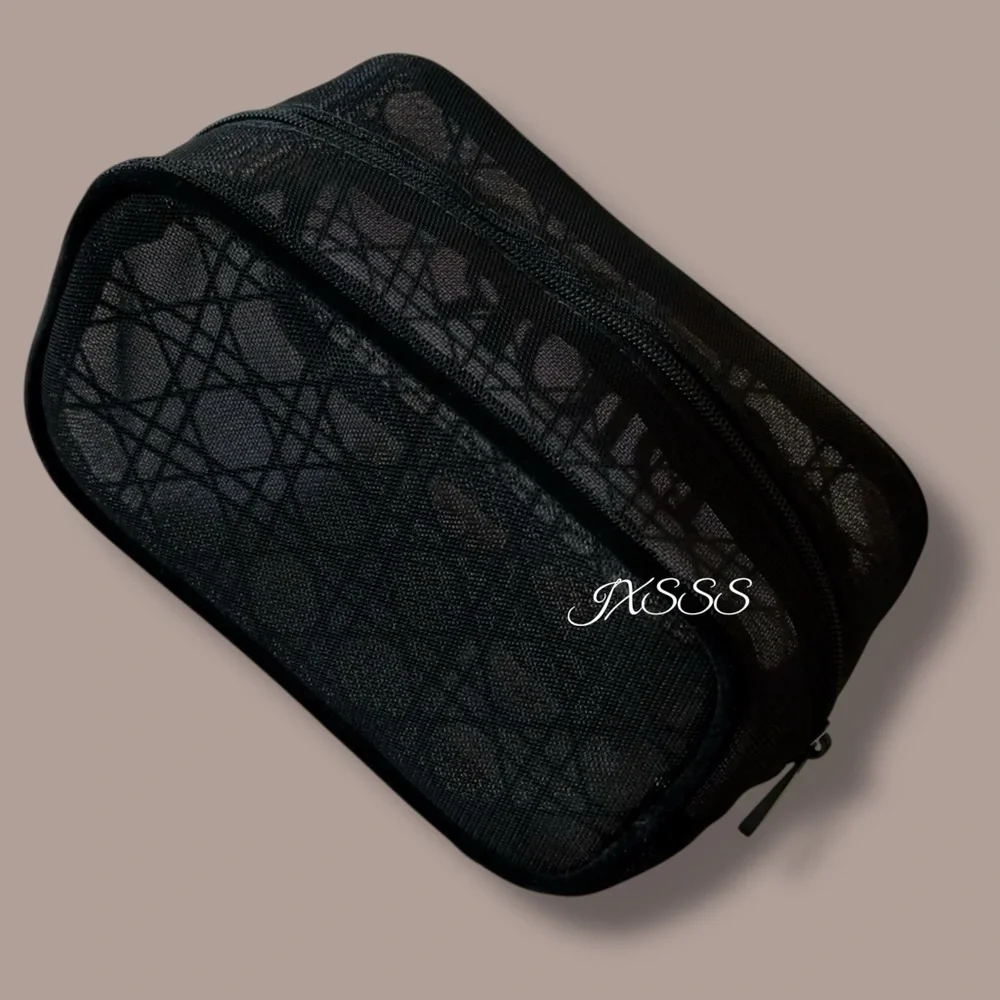 Black (Mesh) Dior Beauty Cosmetic-Makeup Bag - Picture 11 of 15